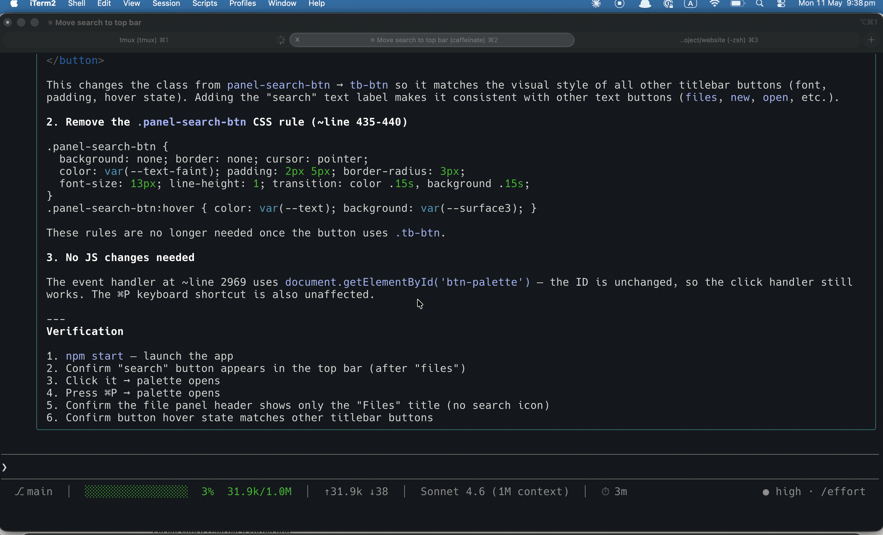 Round-trip workflow demo